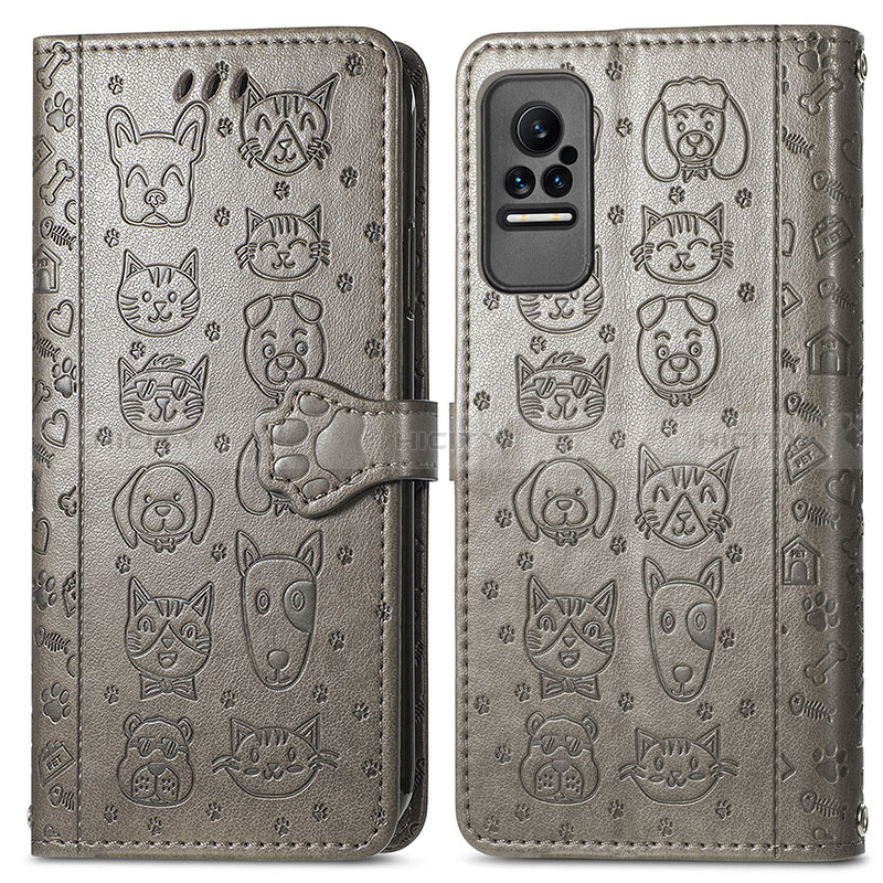 Coque Portefeuille Motif Fantaisie Livre Cuir Etui Clapet S03D pour Xiaomi Civi 1S 5G Plus