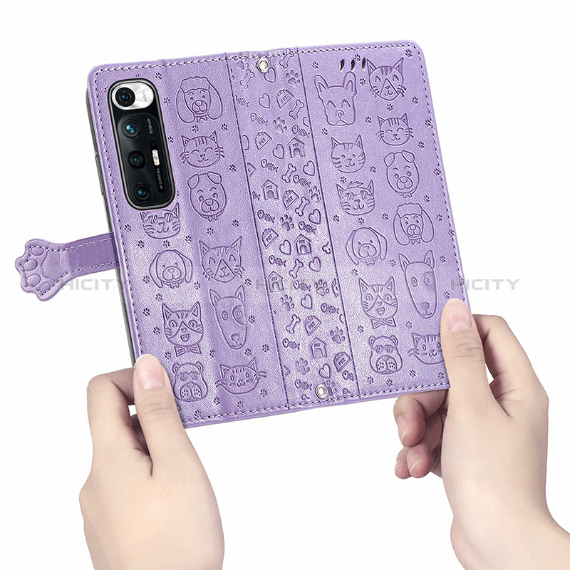 Coque Portefeuille Motif Fantaisie Livre Cuir Etui Clapet S03D pour Xiaomi Mi 10S 5G Plus