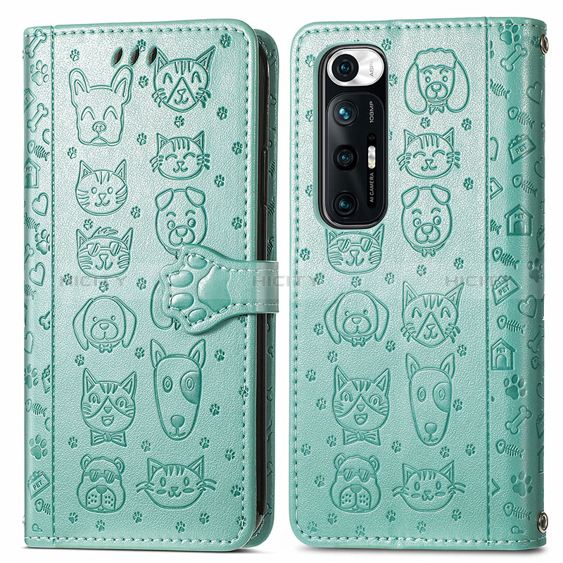 Coque Portefeuille Motif Fantaisie Livre Cuir Etui Clapet S03D pour Xiaomi Mi 10S 5G Plus