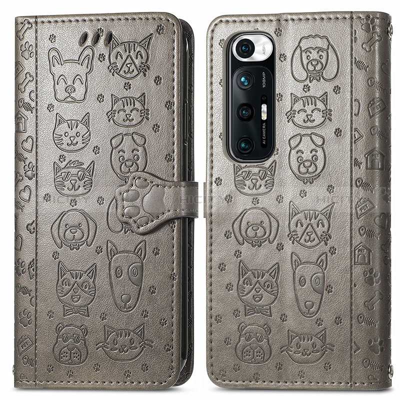 Coque Portefeuille Motif Fantaisie Livre Cuir Etui Clapet S03D pour Xiaomi Mi 10S 5G Plus