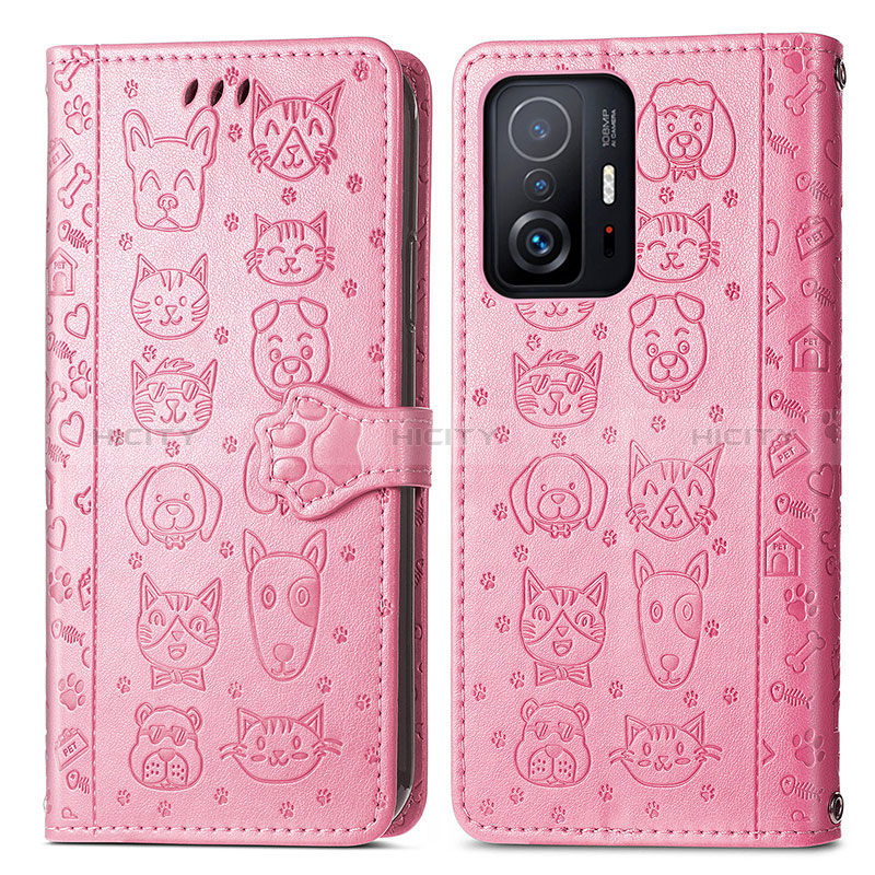 Coque Portefeuille Motif Fantaisie Livre Cuir Etui Clapet S03D pour Xiaomi Mi 11T Pro 5G Plus