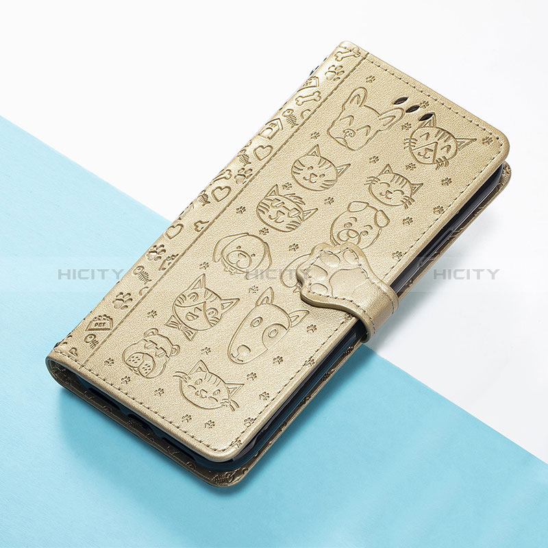 Coque Portefeuille Motif Fantaisie Livre Cuir Etui Clapet S03D pour Xiaomi Mi 13 Ultra 5G Or Plus