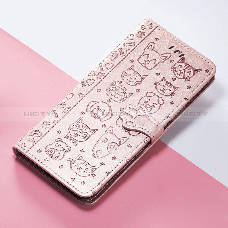 Coque Portefeuille Motif Fantaisie Livre Cuir Etui Clapet S03D pour Xiaomi Mi 13 Ultra 5G Or Rose Plus