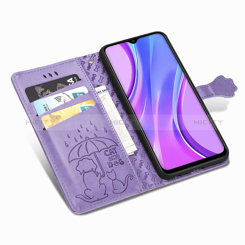 Coque Portefeuille Motif Fantaisie Livre Cuir Etui Clapet S03D pour Xiaomi Poco M2 Plus