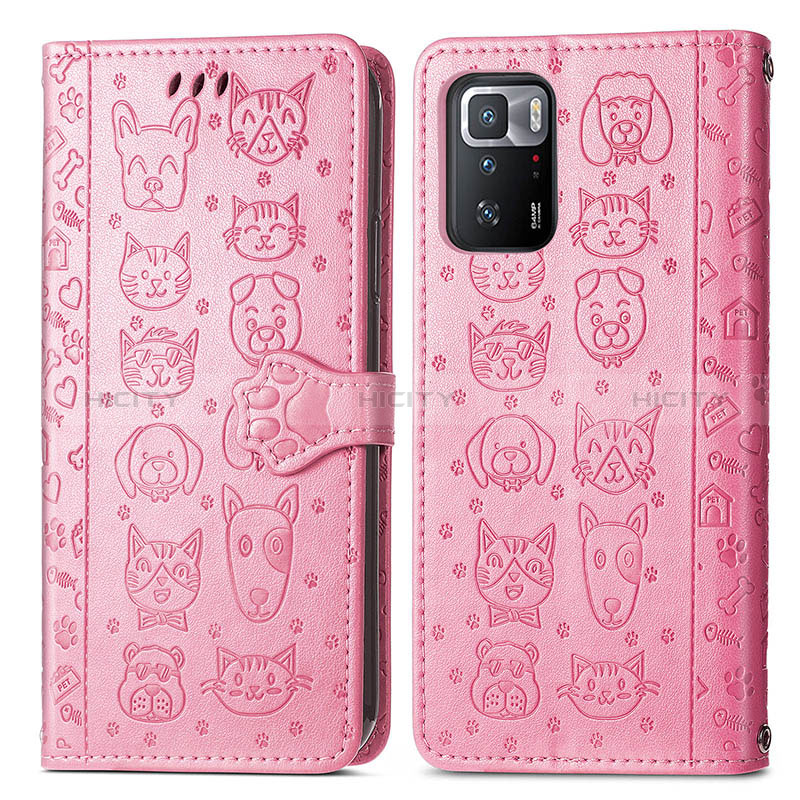 Coque Portefeuille Motif Fantaisie Livre Cuir Etui Clapet S03D pour Xiaomi Poco X3 GT 5G Plus