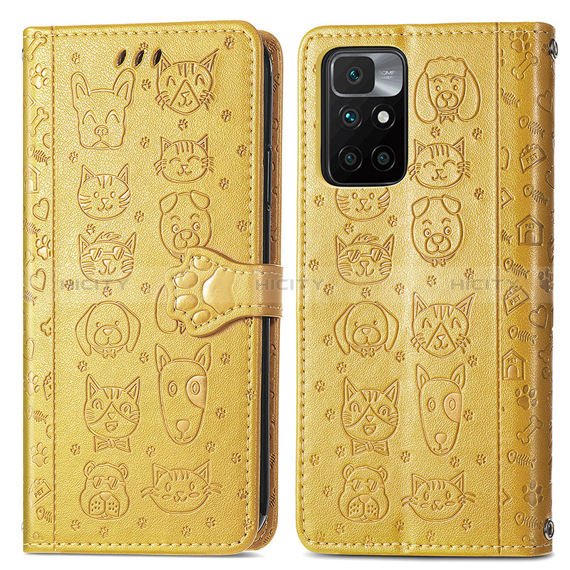 Coque Portefeuille Motif Fantaisie Livre Cuir Etui Clapet S03D pour Xiaomi Redmi 10 (2022) Plus