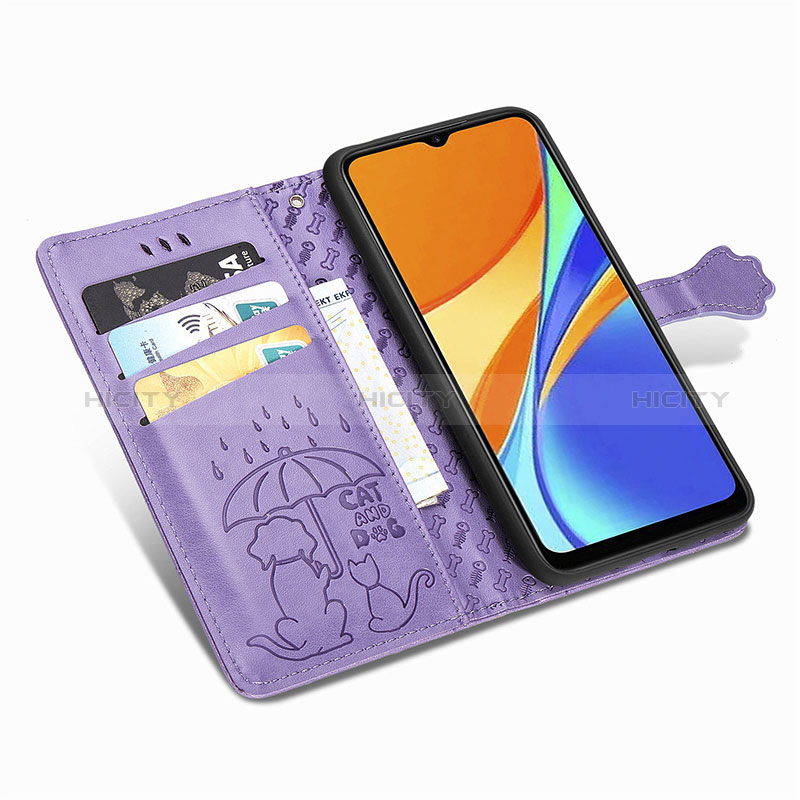 Coque Portefeuille Motif Fantaisie Livre Cuir Etui Clapet S03D pour Xiaomi Redmi 9 India Plus