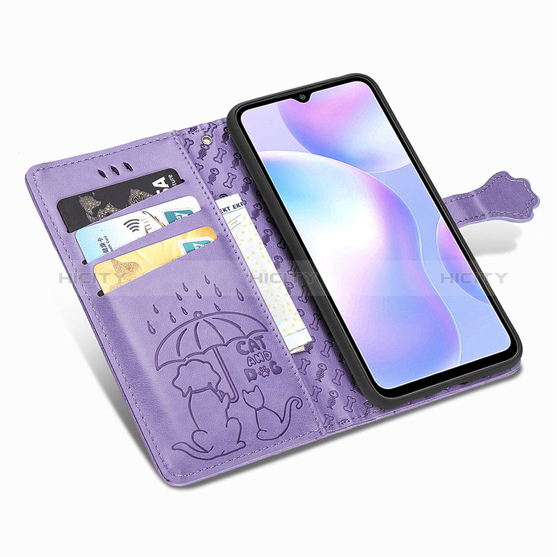 Coque Portefeuille Motif Fantaisie Livre Cuir Etui Clapet S03D pour Xiaomi Redmi 9AT Plus