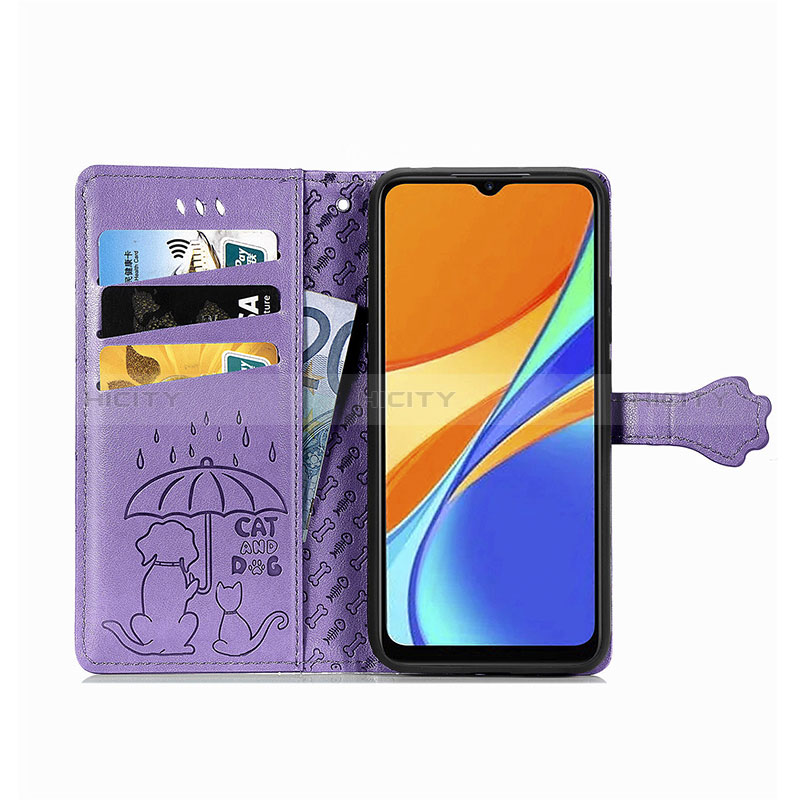 Coque Portefeuille Motif Fantaisie Livre Cuir Etui Clapet S03D pour Xiaomi Redmi 9C Plus