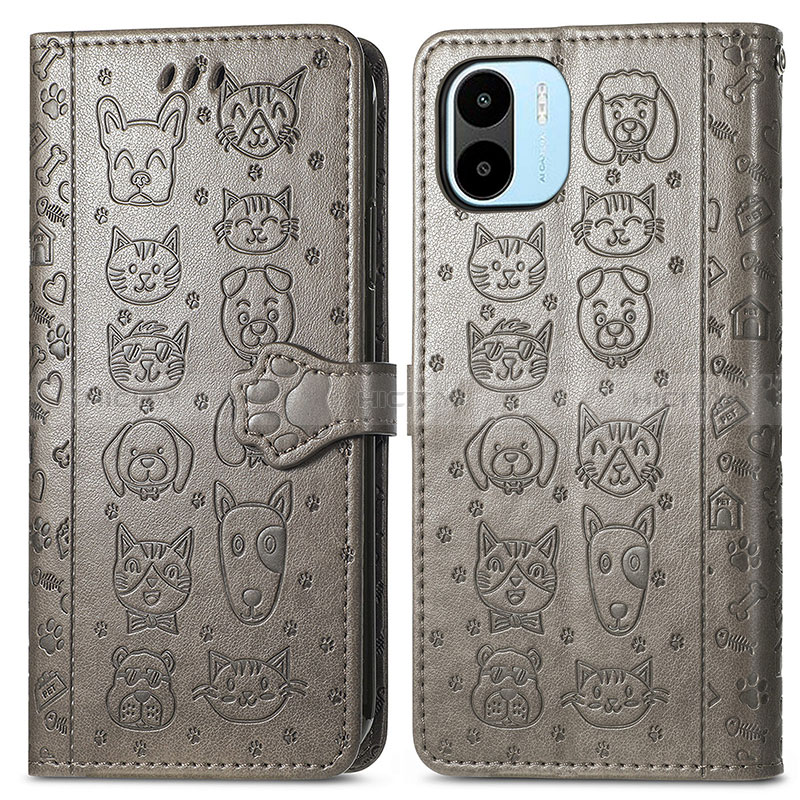 Coque Portefeuille Motif Fantaisie Livre Cuir Etui Clapet S03D pour Xiaomi Redmi A1 Plus