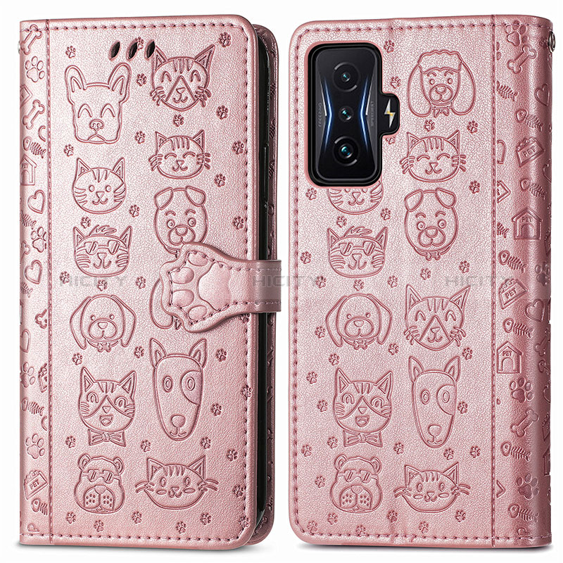 Coque Portefeuille Motif Fantaisie Livre Cuir Etui Clapet S03D pour Xiaomi Redmi K50 Gaming 5G Plus