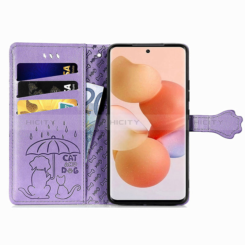 Coque Portefeuille Motif Fantaisie Livre Cuir Etui Clapet S03D pour Xiaomi Redmi K50 Ultra 5G Plus