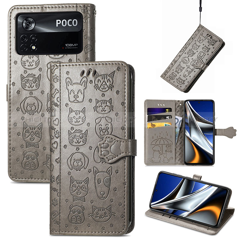 Coque Portefeuille Motif Fantaisie Livre Cuir Etui Clapet S03D pour Xiaomi Redmi Note 11E Pro 5G Plus