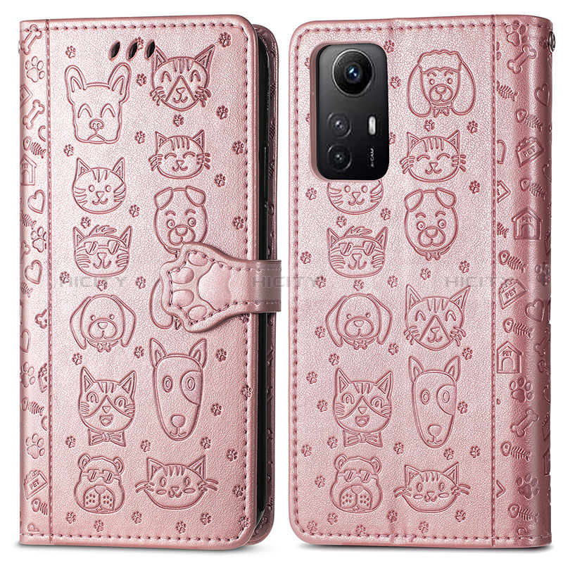 Coque Portefeuille Motif Fantaisie Livre Cuir Etui Clapet S03D pour Xiaomi Redmi Note 12S Plus