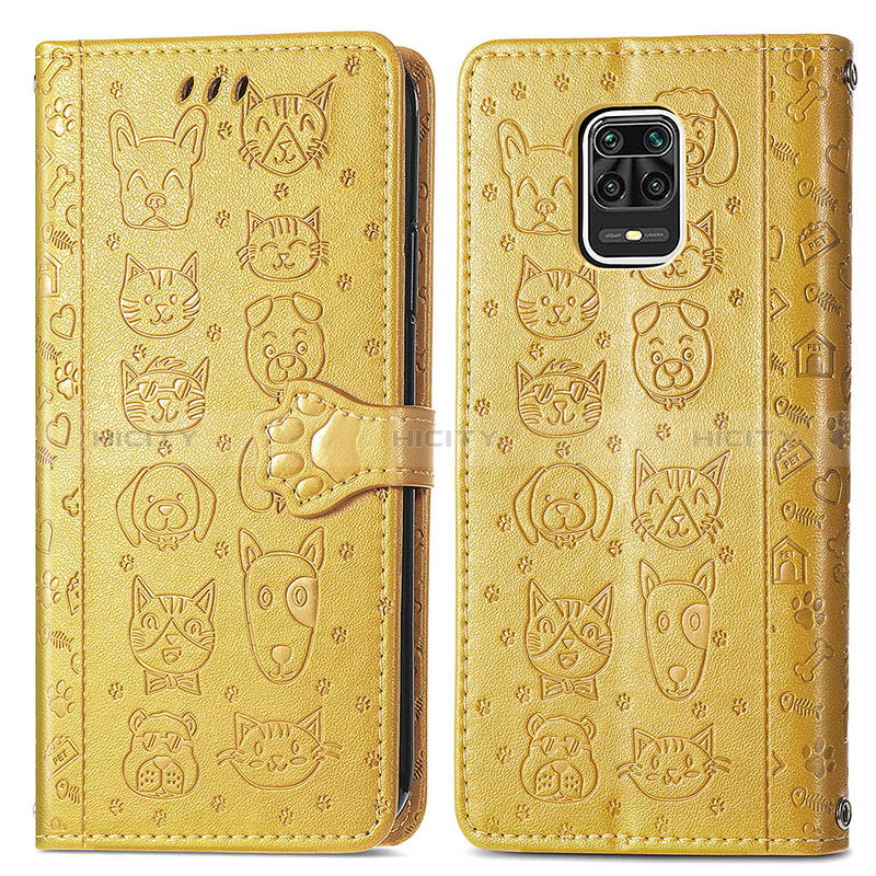 Coque Portefeuille Motif Fantaisie Livre Cuir Etui Clapet S03D pour Xiaomi Redmi Note 9S Plus