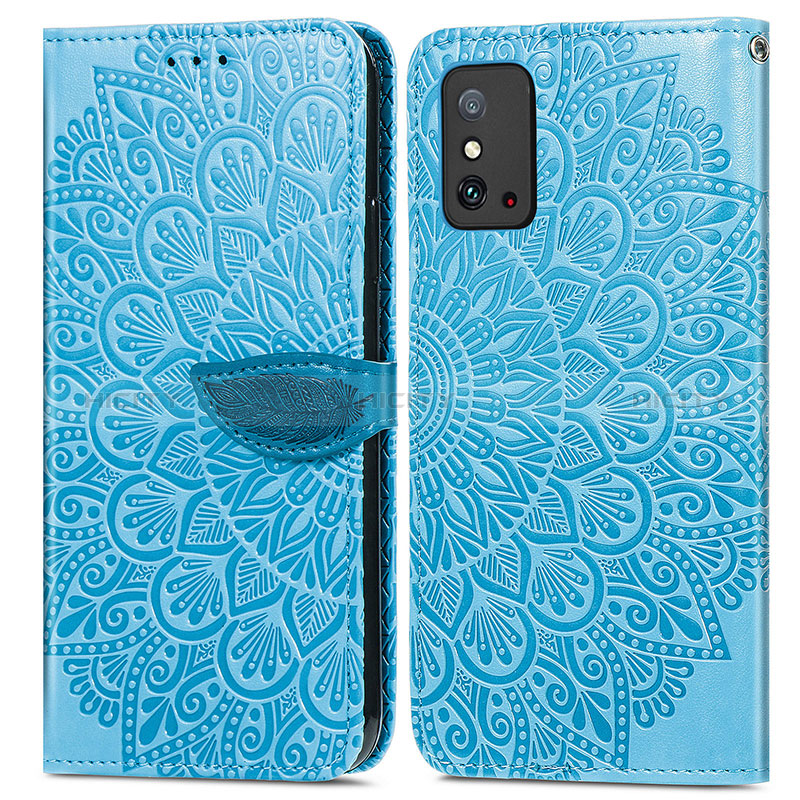 Coque Portefeuille Motif Fantaisie Livre Cuir Etui Clapet S04D pour Huawei Honor X10 Max 5G Plus