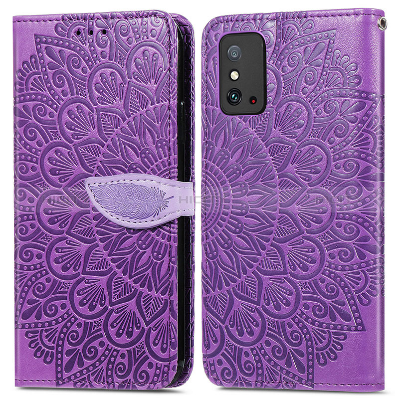 Coque Portefeuille Motif Fantaisie Livre Cuir Etui Clapet S04D pour Huawei Honor X10 Max 5G Plus