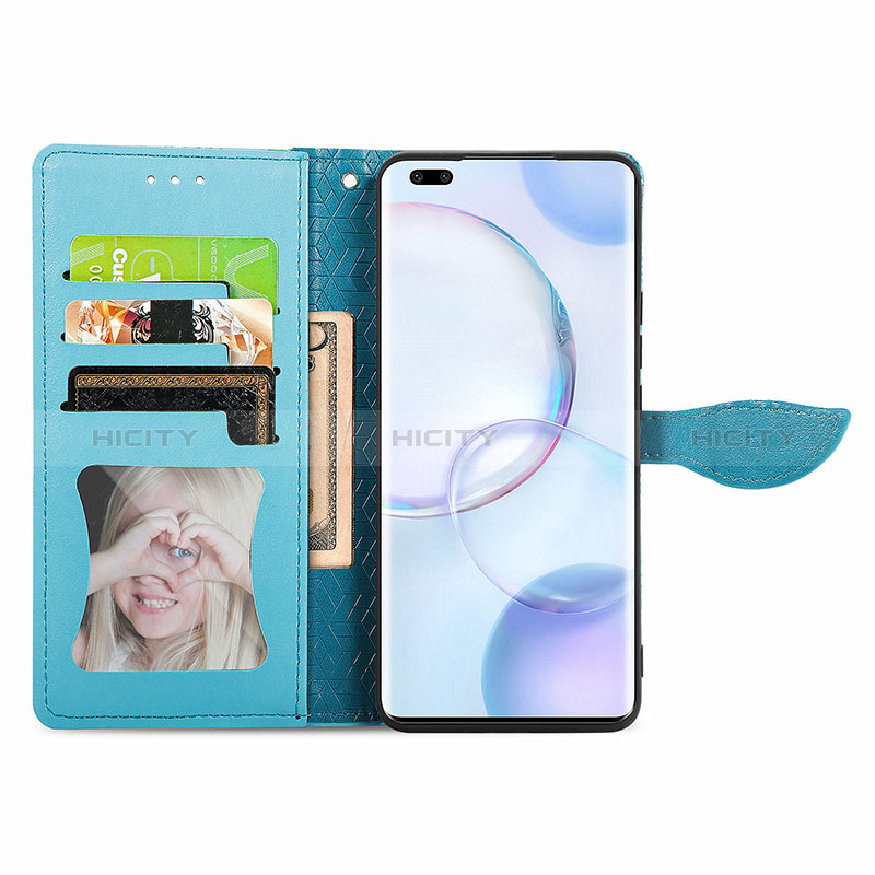 Coque Portefeuille Motif Fantaisie Livre Cuir Etui Clapet S04D pour Huawei Nova 9 Pro Plus