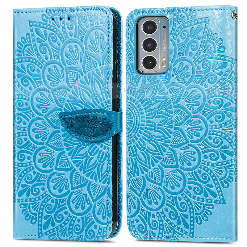 Coque Portefeuille Motif Fantaisie Livre Cuir Etui Clapet S04D pour Motorola Moto Edge 20 5G Plus