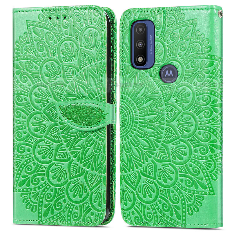 Coque Portefeuille Motif Fantaisie Livre Cuir Etui Clapet S04D pour Motorola Moto G Pure Plus