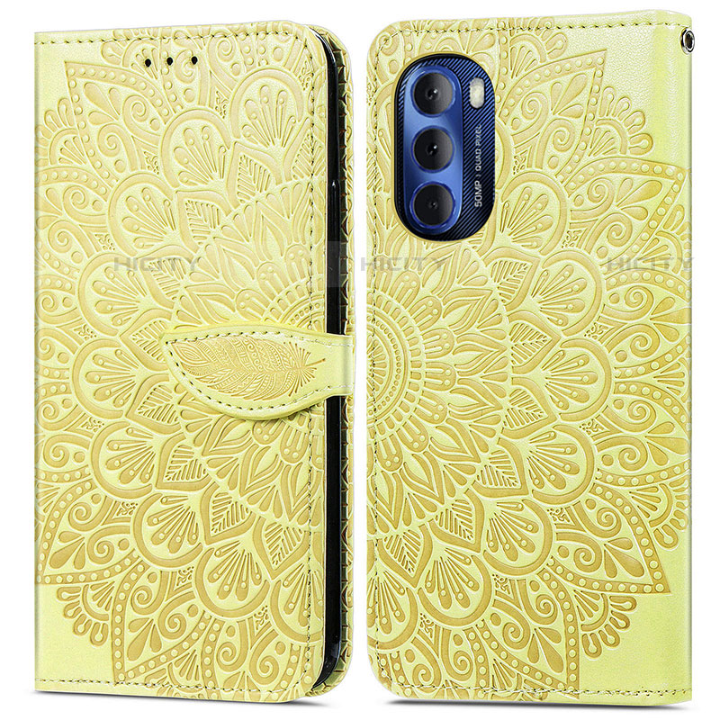 Coque Portefeuille Motif Fantaisie Livre Cuir Etui Clapet S04D pour Motorola Moto G Stylus (2022) 5G Plus