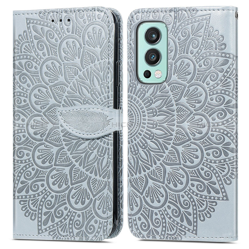 Coque Portefeuille Motif Fantaisie Livre Cuir Etui Clapet S04D pour OnePlus Nord 2 5G Plus