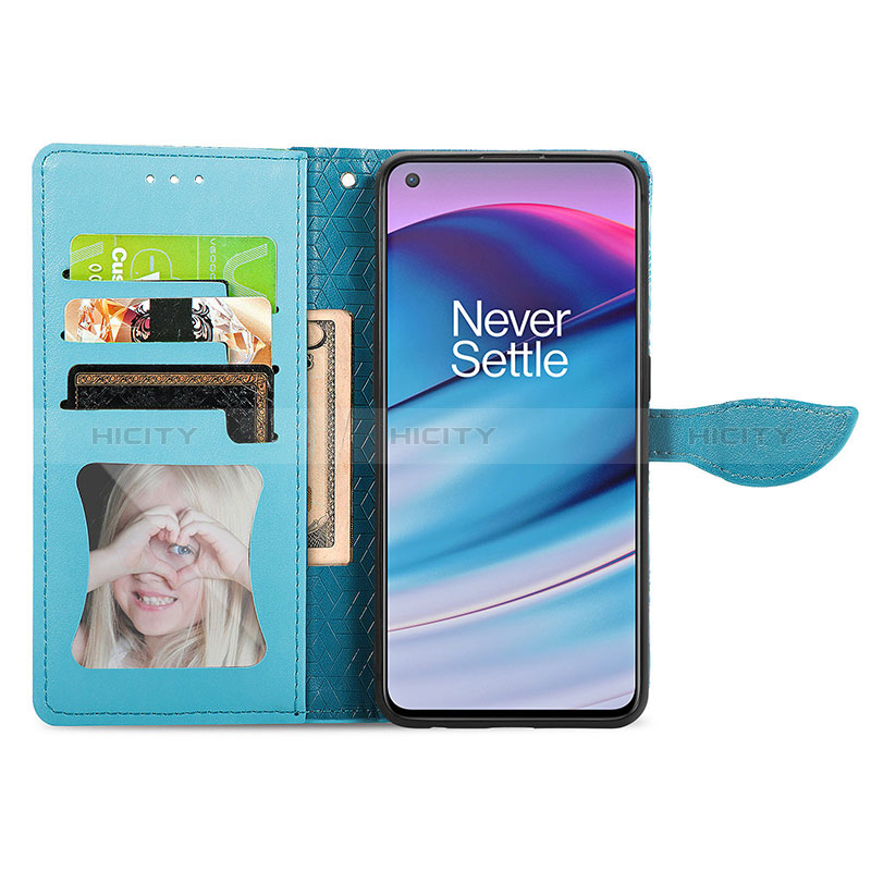 Coque Portefeuille Motif Fantaisie Livre Cuir Etui Clapet S04D pour OnePlus Nord CE 5G Plus