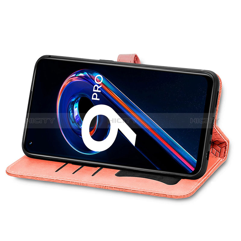 Coque Portefeuille Motif Fantaisie Livre Cuir Etui Clapet S04D pour Realme 9 5G Plus