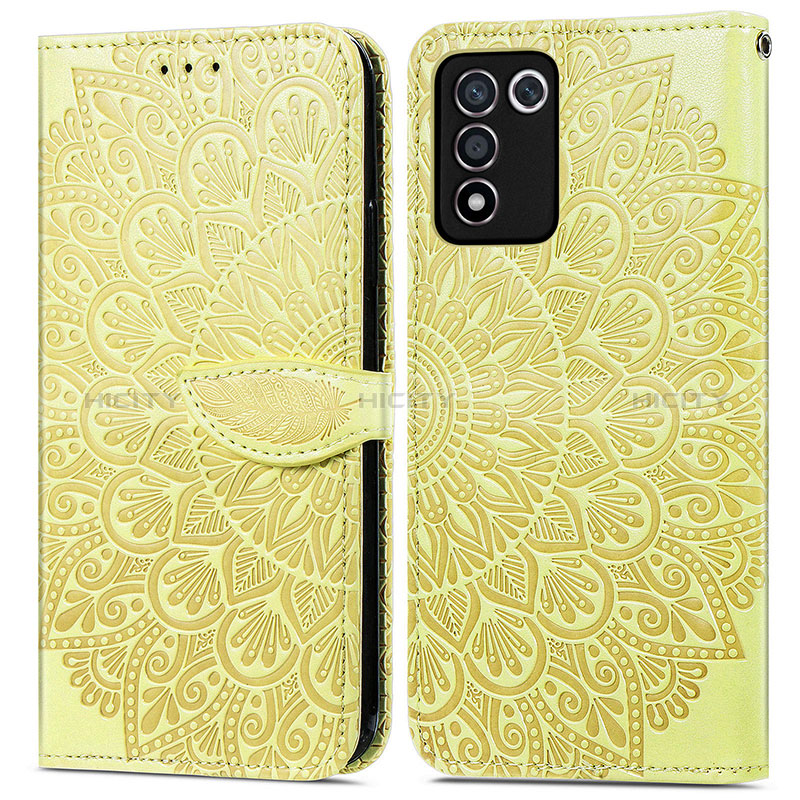 Coque Portefeuille Motif Fantaisie Livre Cuir Etui Clapet S04D pour Realme 9 SE 5G Plus