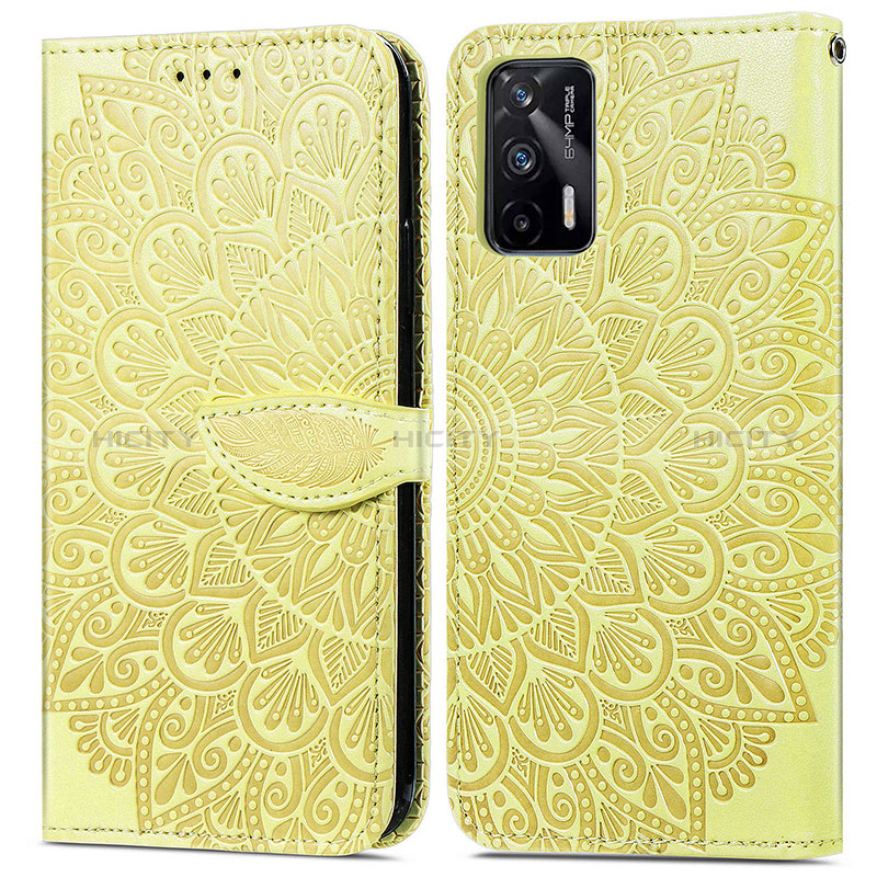 Coque Portefeuille Motif Fantaisie Livre Cuir Etui Clapet S04D pour Realme GT 5G Plus