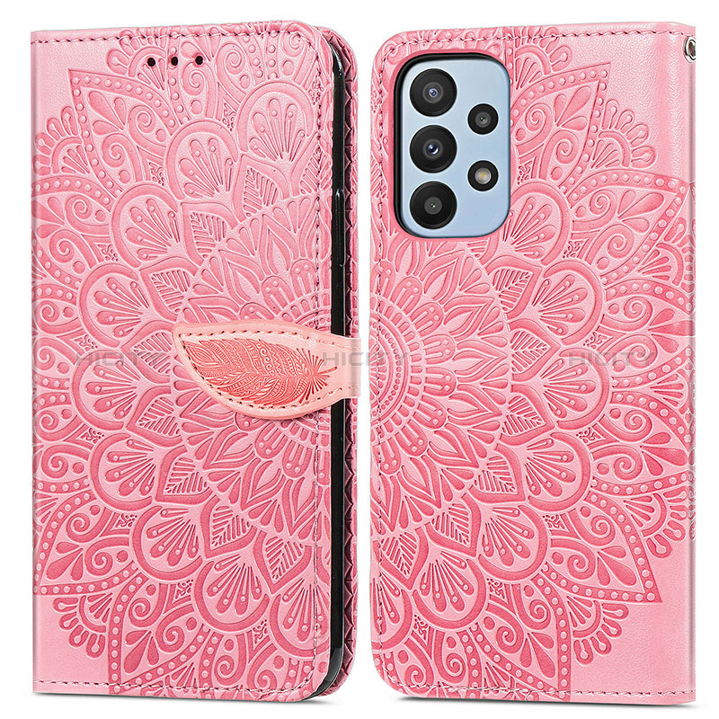 Coque Portefeuille Motif Fantaisie Livre Cuir Etui Clapet S04D pour Samsung Galaxy A23 5G Plus