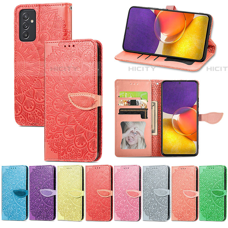 Coque Portefeuille Motif Fantaisie Livre Cuir Etui Clapet S04D pour Samsung Galaxy A34 5G Plus