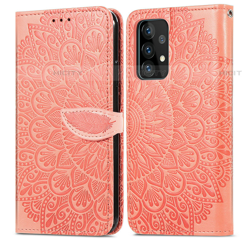 Coque Portefeuille Motif Fantaisie Livre Cuir Etui Clapet S04D pour Samsung Galaxy A52 4G Plus