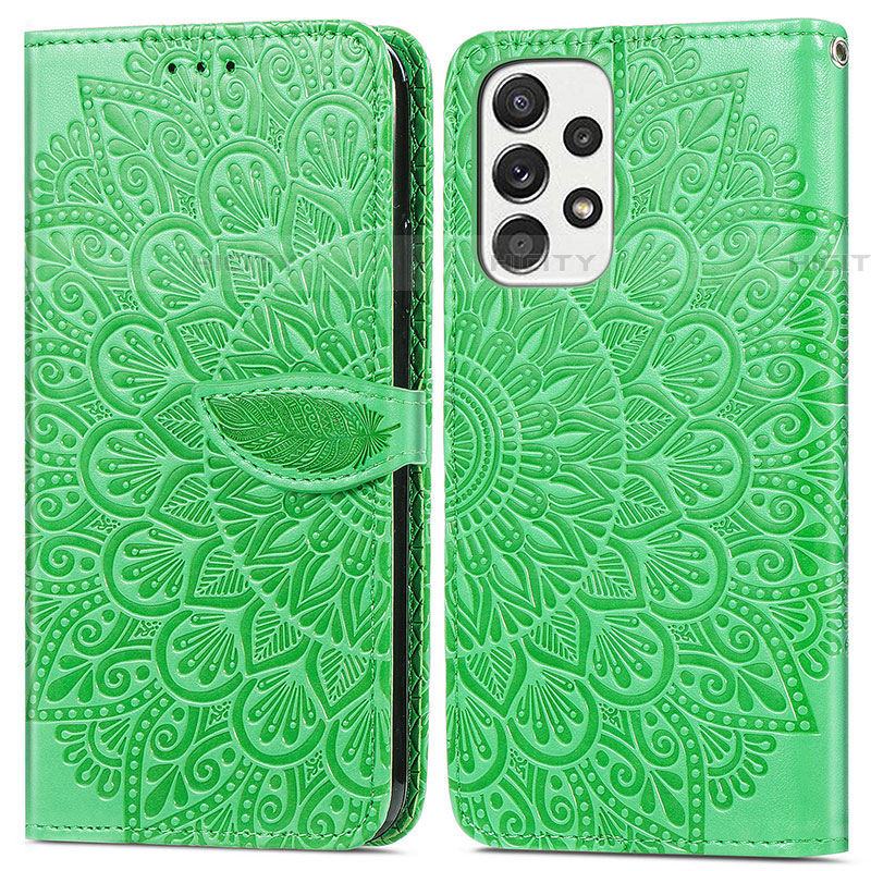 Coque Portefeuille Motif Fantaisie Livre Cuir Etui Clapet S04D pour Samsung Galaxy A53 5G Plus