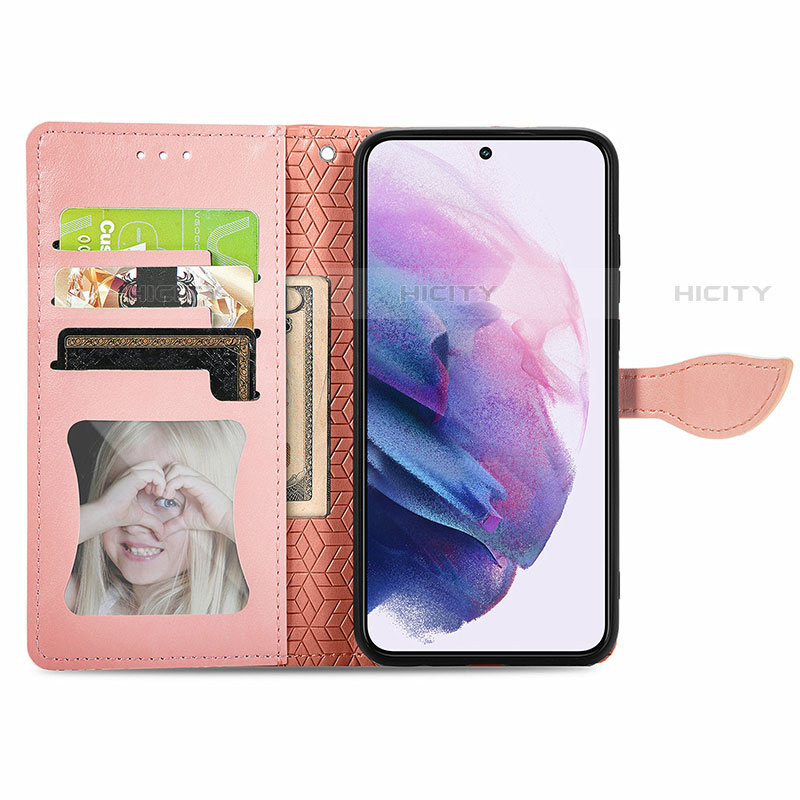 Coque Portefeuille Motif Fantaisie Livre Cuir Etui Clapet S04D pour Samsung Galaxy S22 Plus 5G Plus