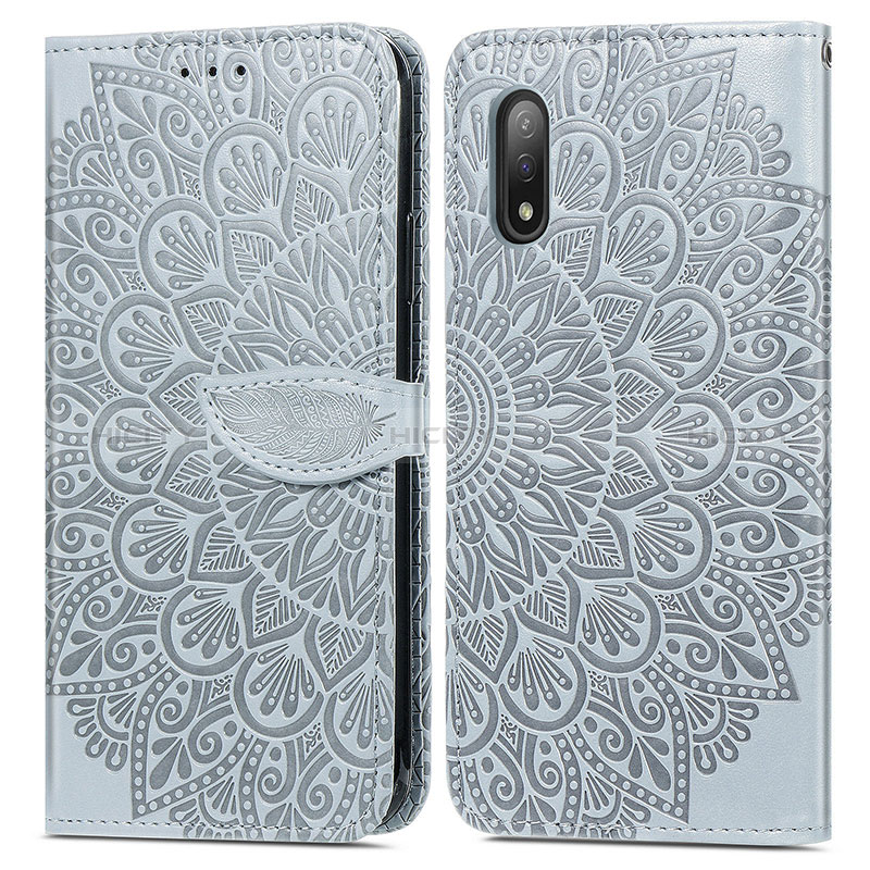 Coque Portefeuille Motif Fantaisie Livre Cuir Etui Clapet S04D pour Sony Xperia Ace II SO-41B Plus