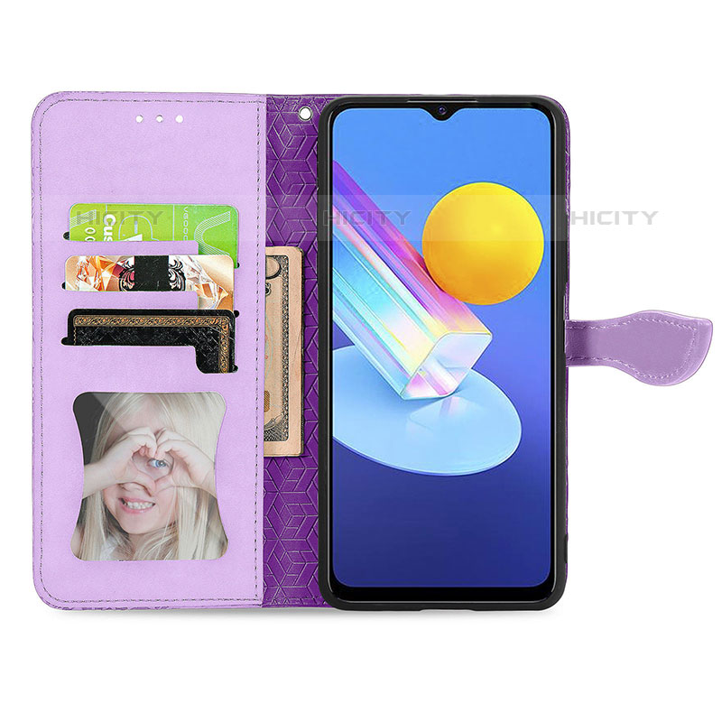 Coque Portefeuille Motif Fantaisie Livre Cuir Etui Clapet S04D pour Vivo iQOO Z3 5G Plus