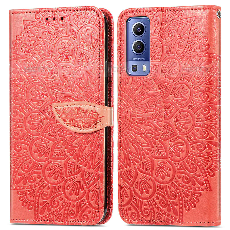 Coque Portefeuille Motif Fantaisie Livre Cuir Etui Clapet S04D pour Vivo iQOO Z3 5G Plus