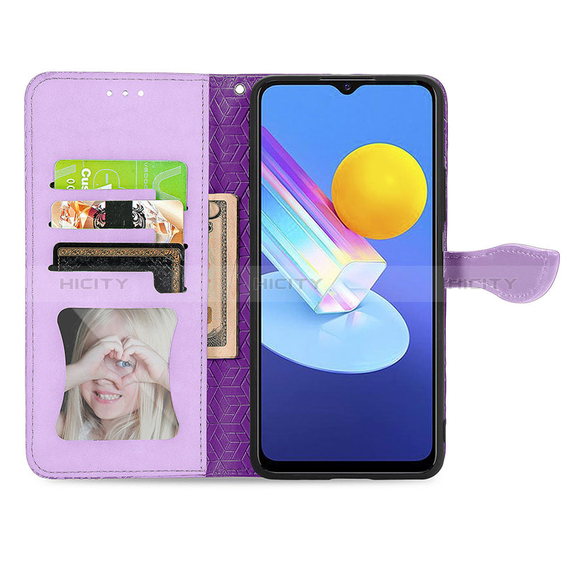 Coque Portefeuille Motif Fantaisie Livre Cuir Etui Clapet S04D pour Vivo Y72 5G Plus