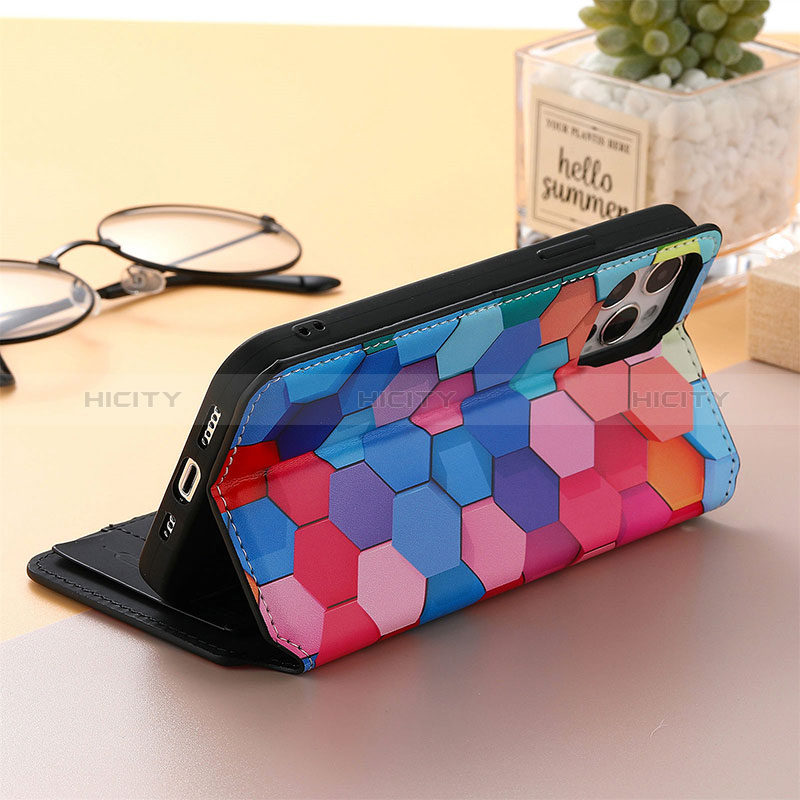 Coque Portefeuille Motif Fantaisie Livre Cuir Etui Clapet S04D pour Xiaomi Poco C55 Plus