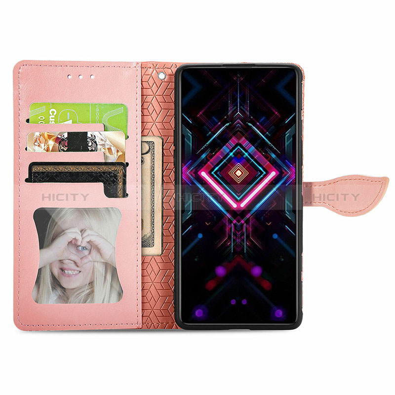 Coque Portefeuille Motif Fantaisie Livre Cuir Etui Clapet S04D pour Xiaomi Poco F3 GT 5G Plus