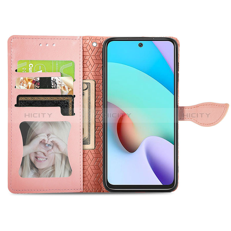 Coque Portefeuille Motif Fantaisie Livre Cuir Etui Clapet S04D pour Xiaomi Redmi 10 (2022) Plus