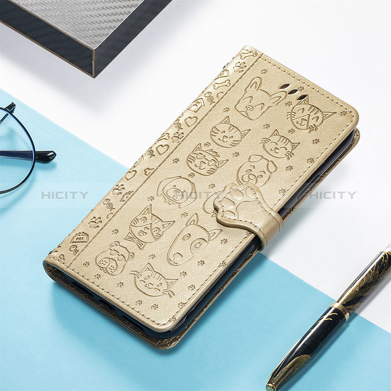 Coque Portefeuille Motif Fantaisie Livre Cuir Etui Clapet S04D pour Xiaomi Redmi 12C 4G Plus