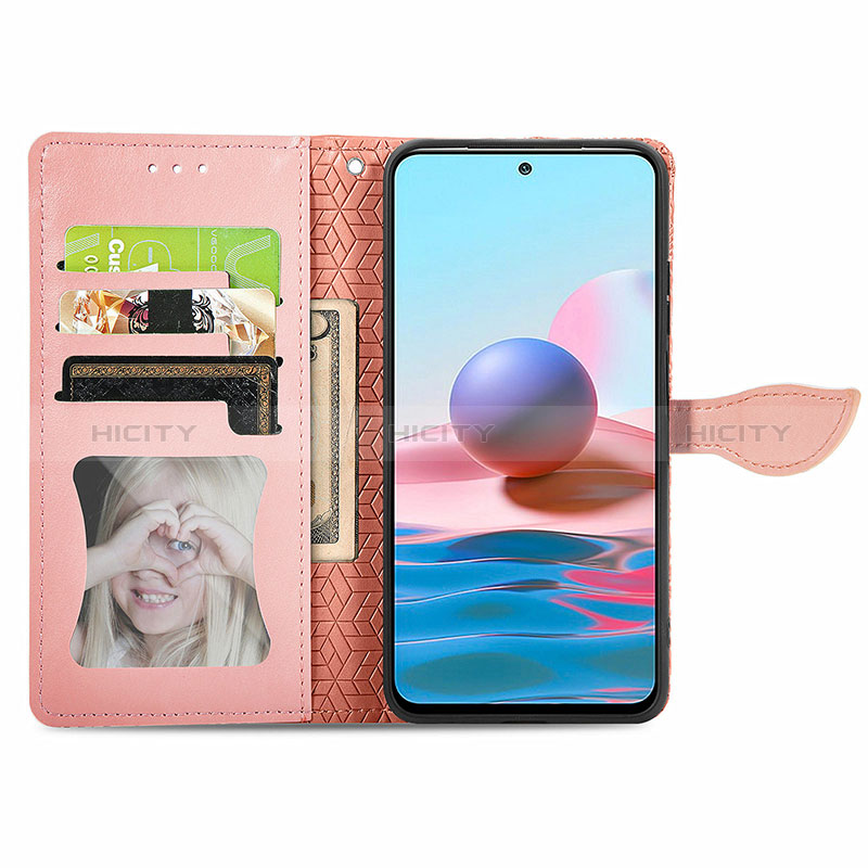 Coque Portefeuille Motif Fantaisie Livre Cuir Etui Clapet S04D pour Xiaomi Redmi Note 10 5G Plus