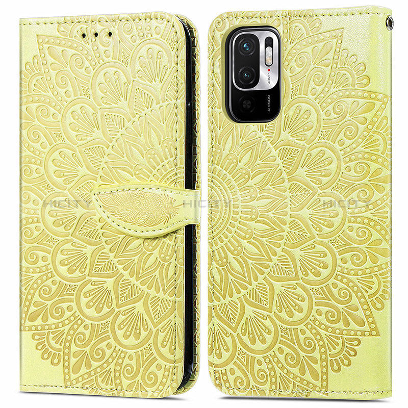 Coque Portefeuille Motif Fantaisie Livre Cuir Etui Clapet S04D pour Xiaomi Redmi Note 10 5G Plus