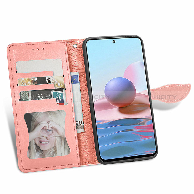 Coque Portefeuille Motif Fantaisie Livre Cuir Etui Clapet S04D pour Xiaomi Redmi Note 10 JE 5G Plus