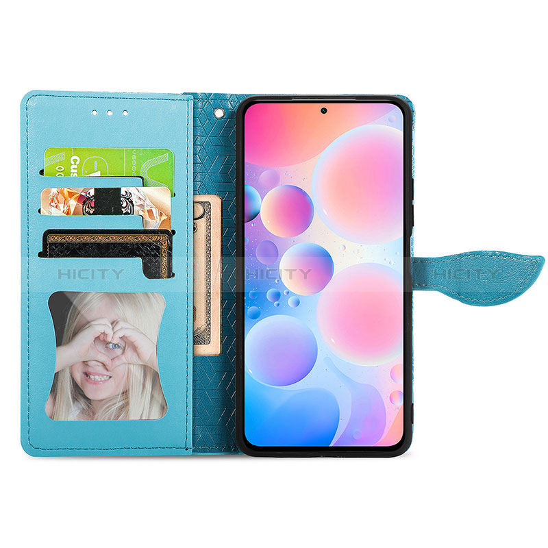 Coque Portefeuille Motif Fantaisie Livre Cuir Etui Clapet S04D pour Xiaomi Redmi Note 10 Pro Max Plus