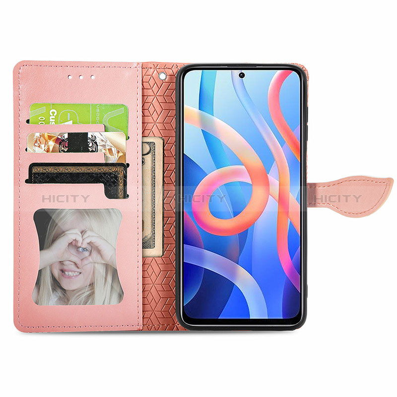 Coque Portefeuille Motif Fantaisie Livre Cuir Etui Clapet S04D pour Xiaomi Redmi Note 11S 5G Plus