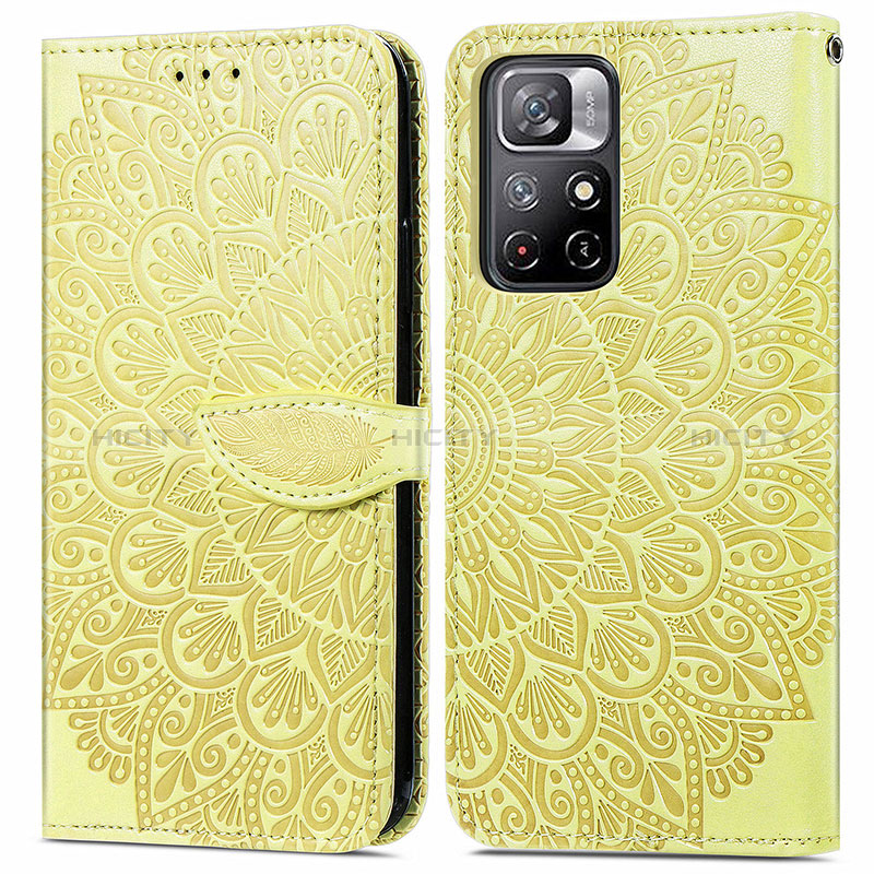 Coque Portefeuille Motif Fantaisie Livre Cuir Etui Clapet S04D pour Xiaomi Redmi Note 11S 5G Plus