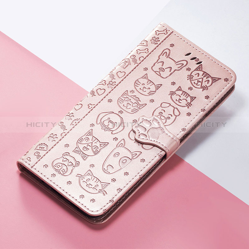 Coque Portefeuille Motif Fantaisie Livre Cuir Etui Clapet S05D pour Huawei Enjoy 50 Plus